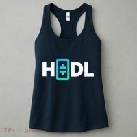 HODL Theta Crypto, Theta Logo, DeFi Theta Crypto, HODL Theta Women's Tank Top thumb 3