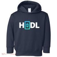 HODL Theta Crypto, Theta Logo, DeFi Theta Crypto, HODL Theta Toddler Hoodie thumb 0