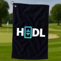 HODL Theta Crypto, Theta Logo, DeFi Theta Crypto, HODL Theta Golf Towel thumb 1