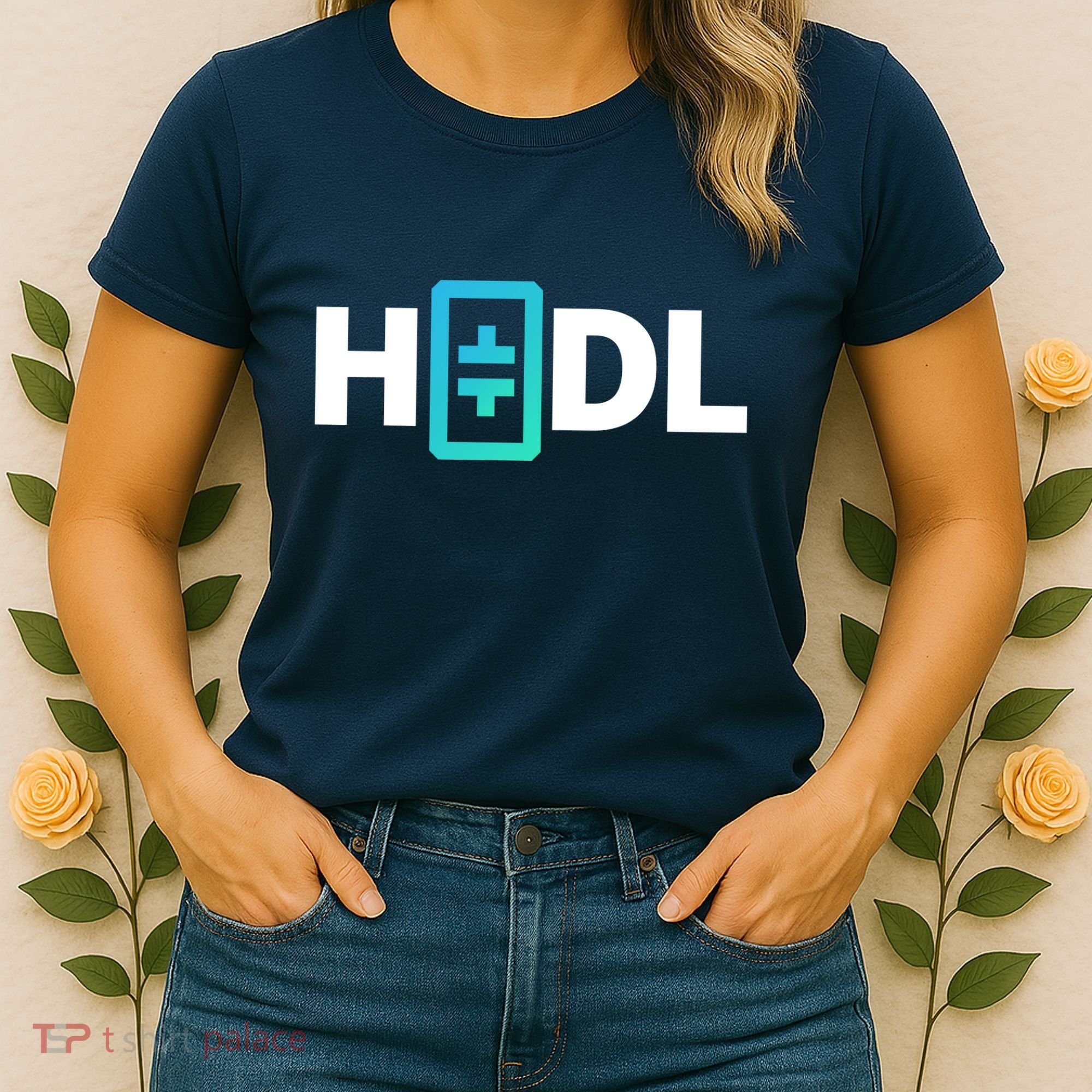 HODL Theta Crypto, Theta Logo, DeFi Theta Crypto, HODL Theta Women's T-Shirt