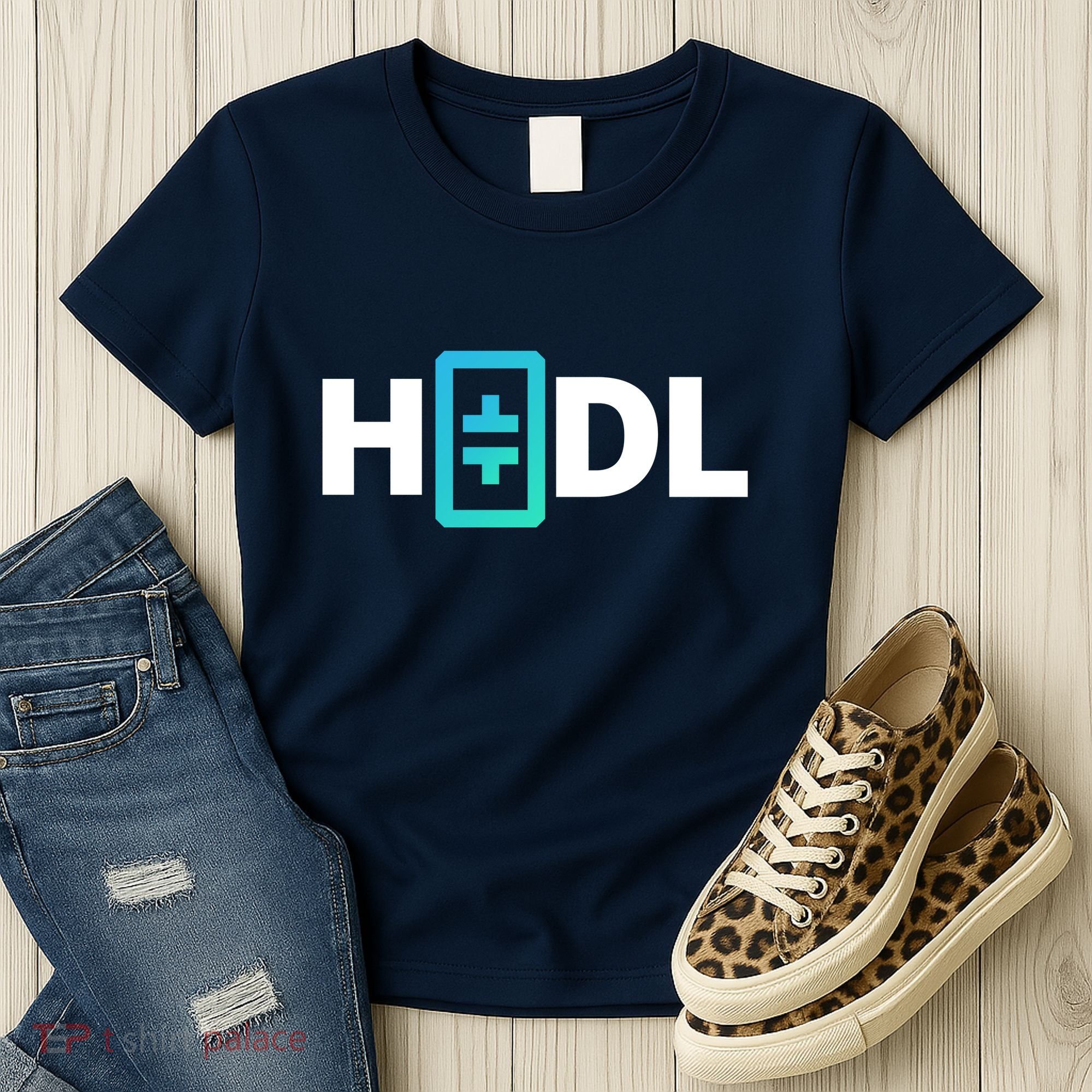 HODL Theta Crypto, Theta Logo, DeFi Theta Crypto, HODL Theta Women's T-Shirt