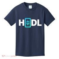 HODL Theta Crypto, Theta Logo, DeFi Theta Crypto, HODL Theta Kids T-Shirt thumb 0