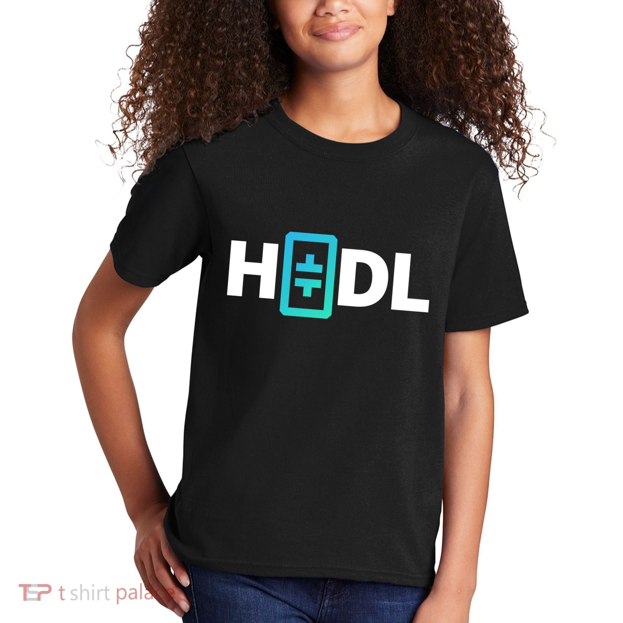 HODL Theta Crypto, Theta Logo, DeFi Theta Crypto, HODL Theta Kids T-Shirt