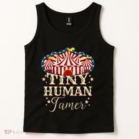Human Tamer Circus For Family Circus Birthday Tank Top thumb 2