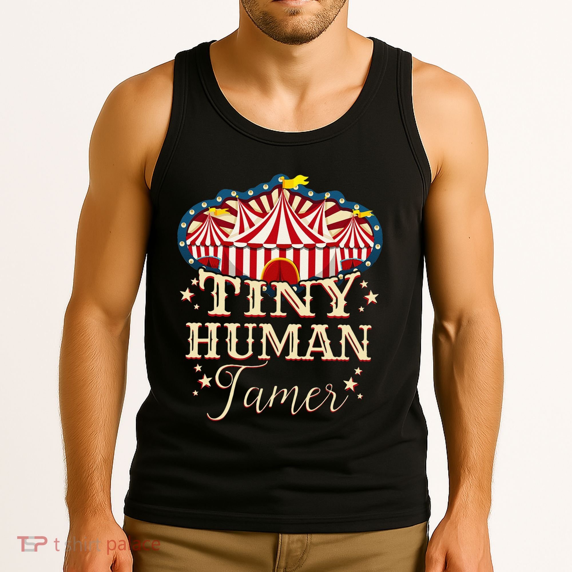 Human Tamer Circus For Family Circus Birthday Tank Top
