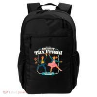 How To Commit Tax Fraud Family Friendly Learning! Funny Backpack thumb 0