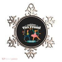 How To Commit Tax Fraud Family Friendly Learning! Funny Ornament thumb 0