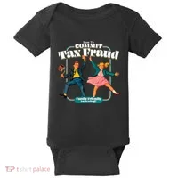 How To Commit Tax Fraud Family Friendly Learning! Funny Baby Bodysuit thumb 0