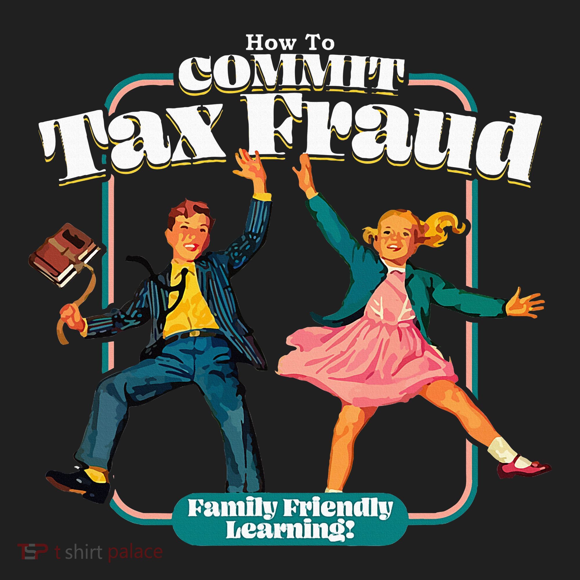 How To Commit Tax Fraud Family Friendly Learning! Funny Golf Towel