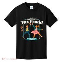 How To Commit Tax Fraud Family Friendly Learning! Funny Kids T-Shirt thumb 0