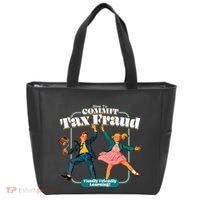 How To Commit Tax Fraud Family Friendly Learning! Funny Tote Bag thumb 0