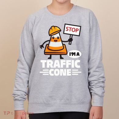 Halloween Traffic Cone Costume IM A Traffic Cone Women's Sweatshirt