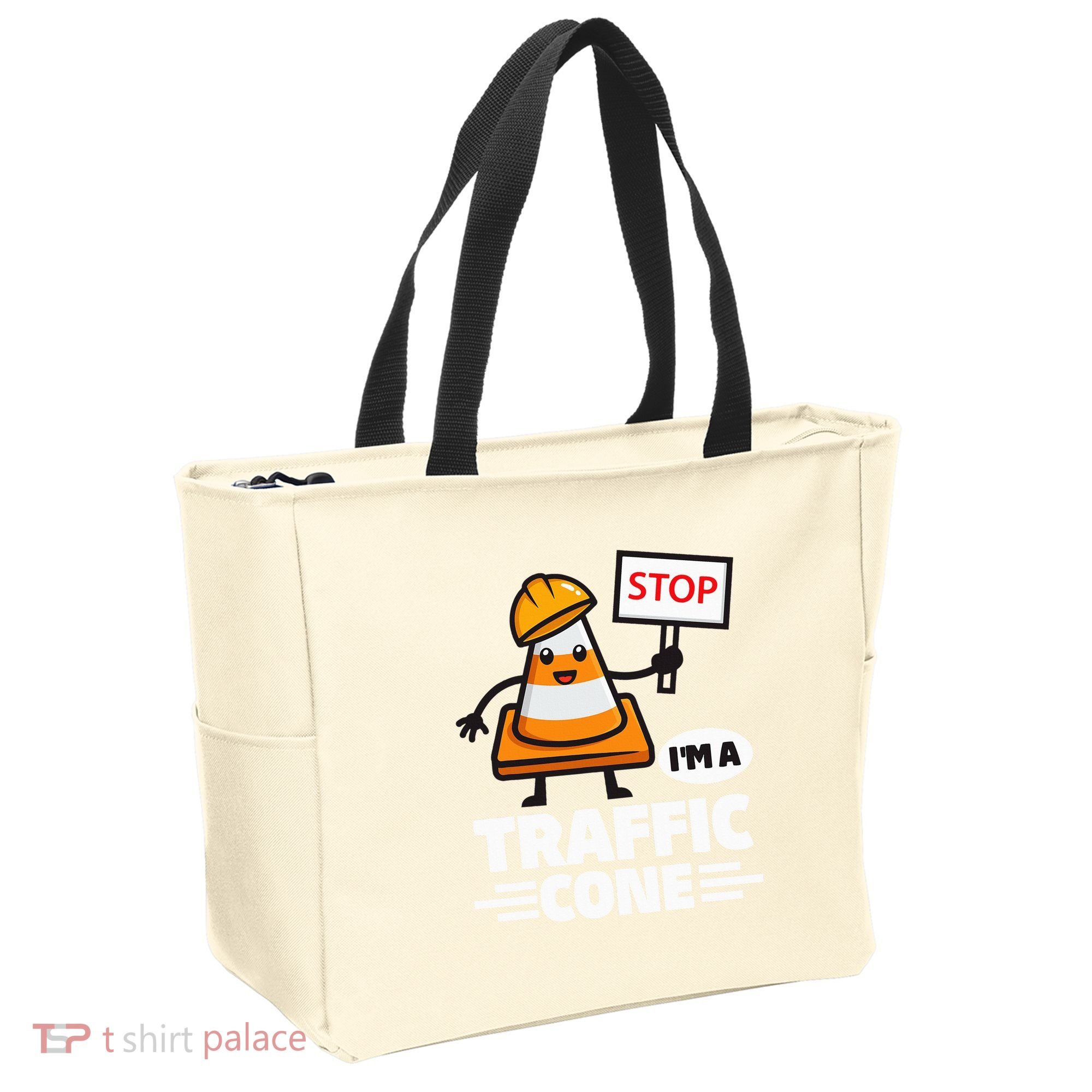 Halloween Traffic Cone Costume IM A Traffic Cone Tote Bag