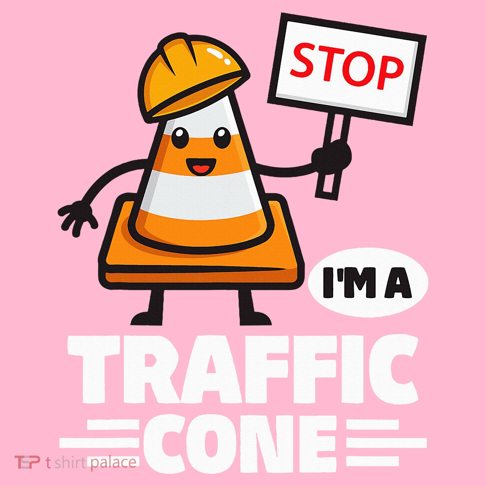 Halloween Traffic Cone Costume IM A Traffic Cone Coaster