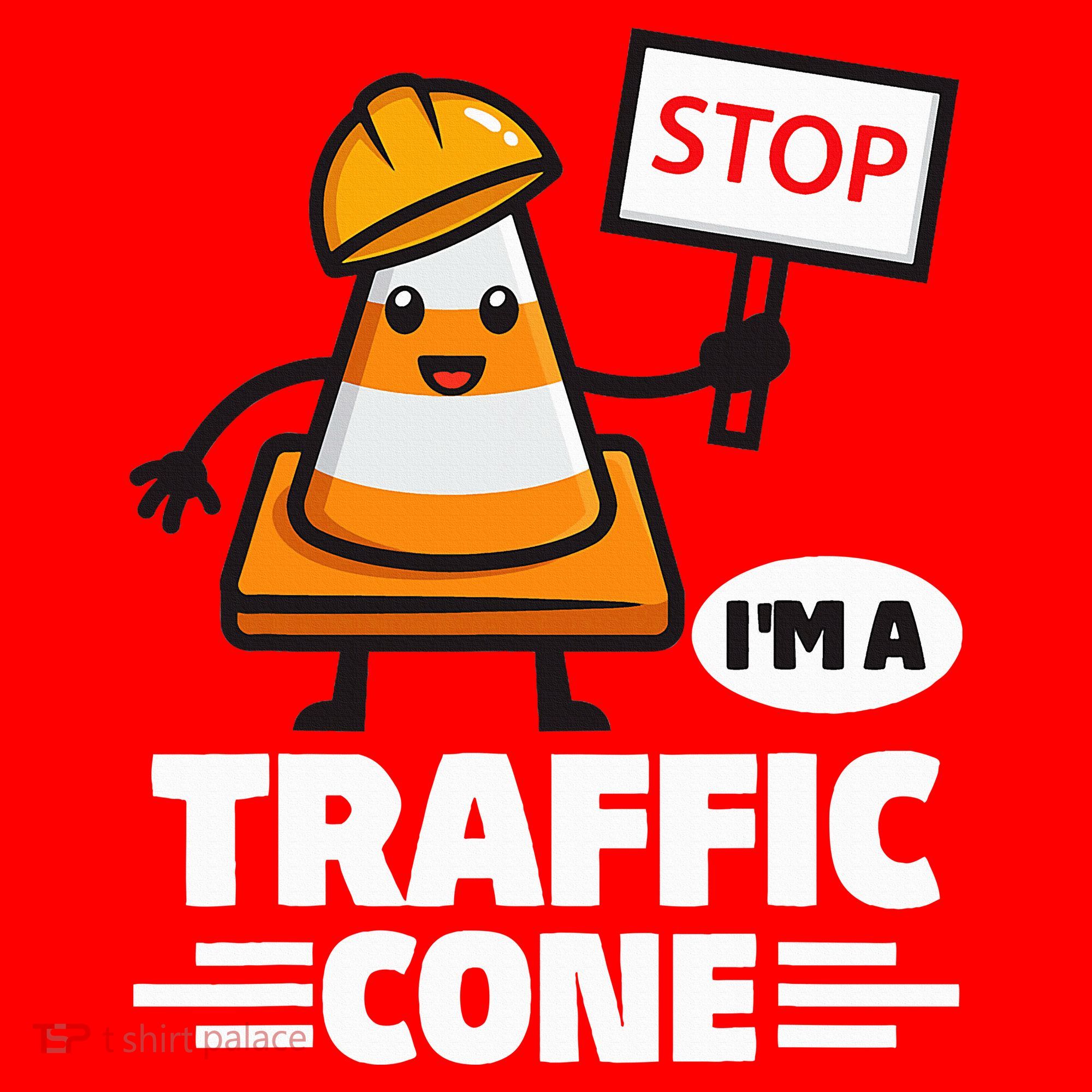Halloween Traffic Cone Costume IM A Traffic Cone Santa Hat