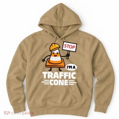 Halloween Traffic Cone Costume IM A Traffic Cone Hoodie
