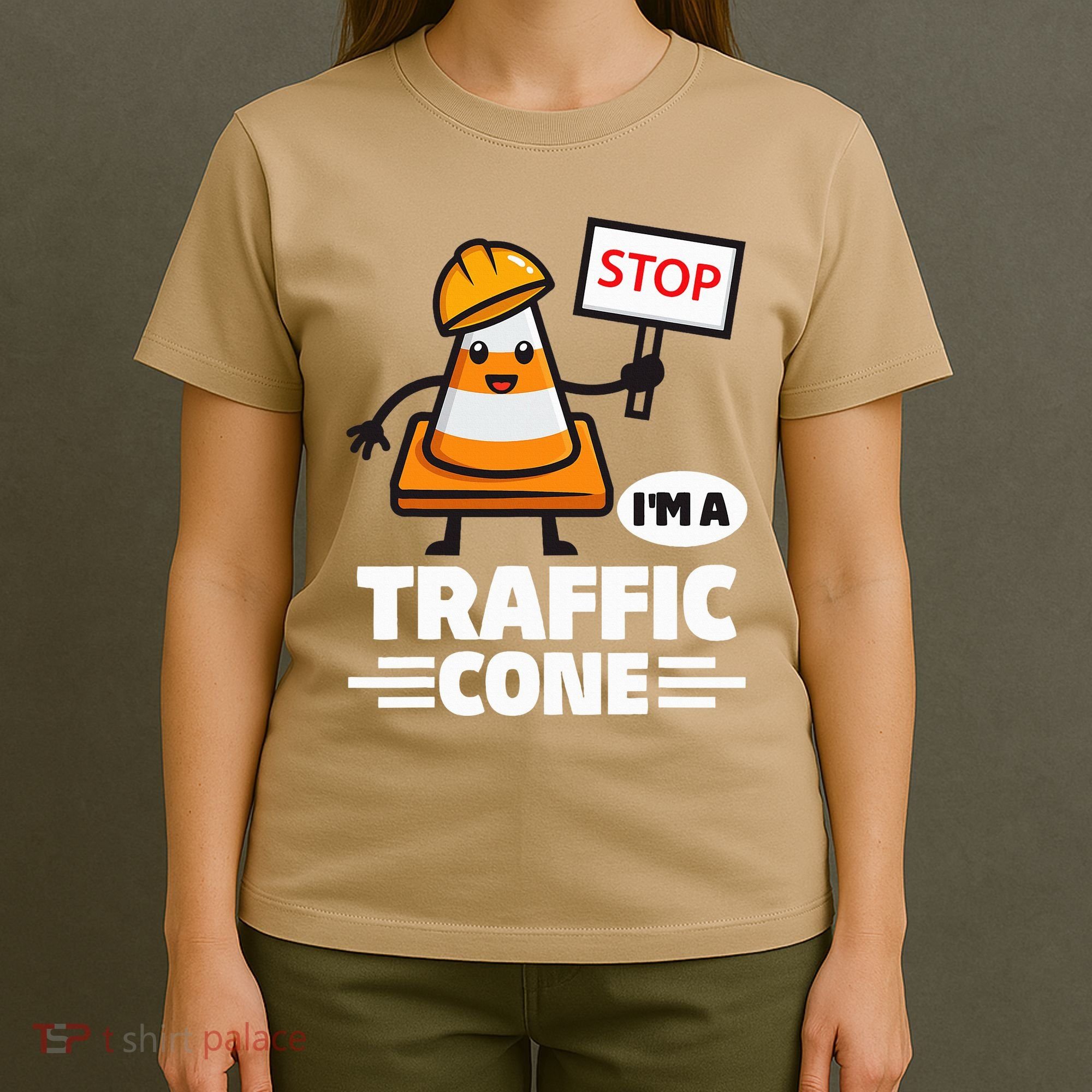Halloween Traffic Cone Costume IM A Traffic Cone T-Shirt