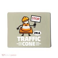 Halloween Traffic Cone Costume IM A Traffic Cone Mousepad thumb 0