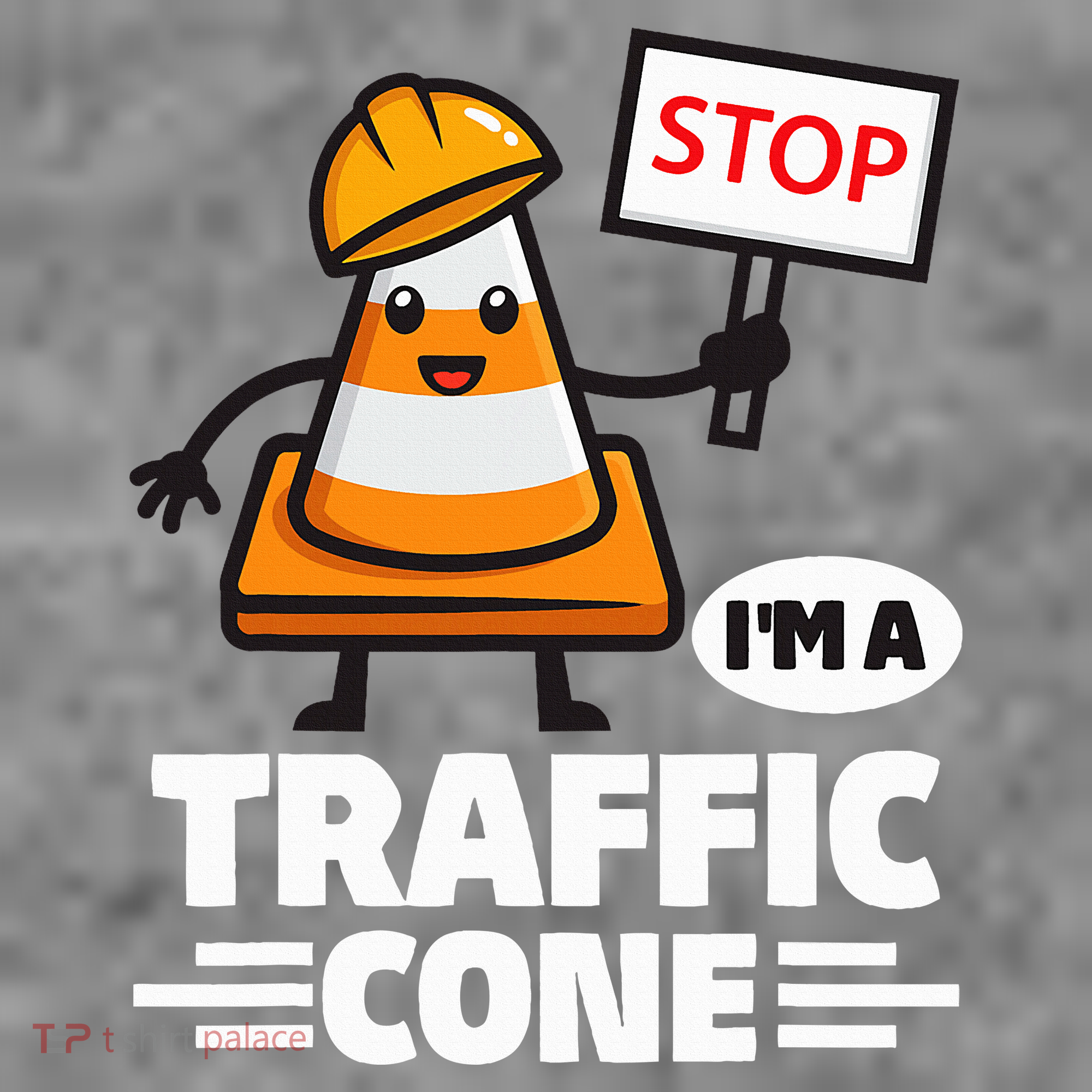 Halloween Traffic Cone Costume IM A Traffic Cone Toddler Hoodie