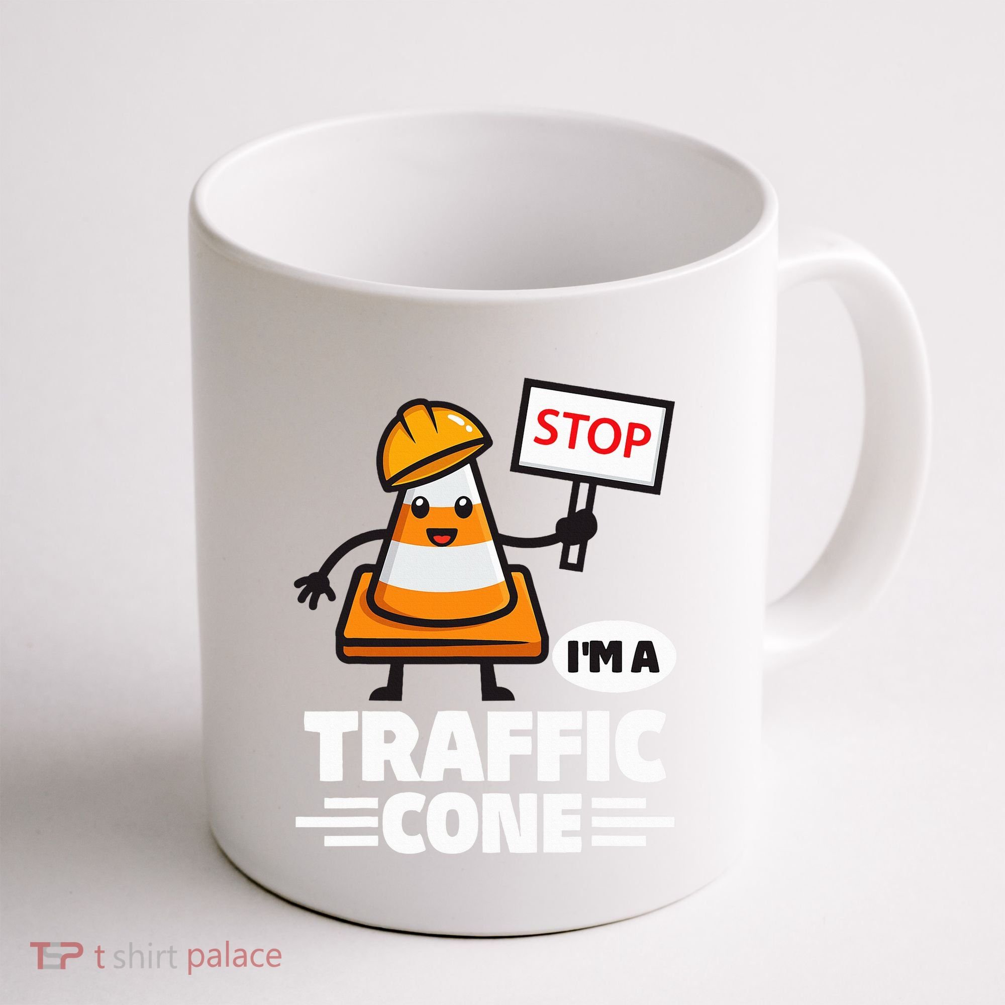 Halloween Traffic Cone Costume IM A Traffic Cone Coffee Mug