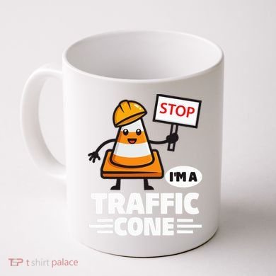 Halloween Traffic Cone Costume IM A Traffic Cone Coffee Mug
