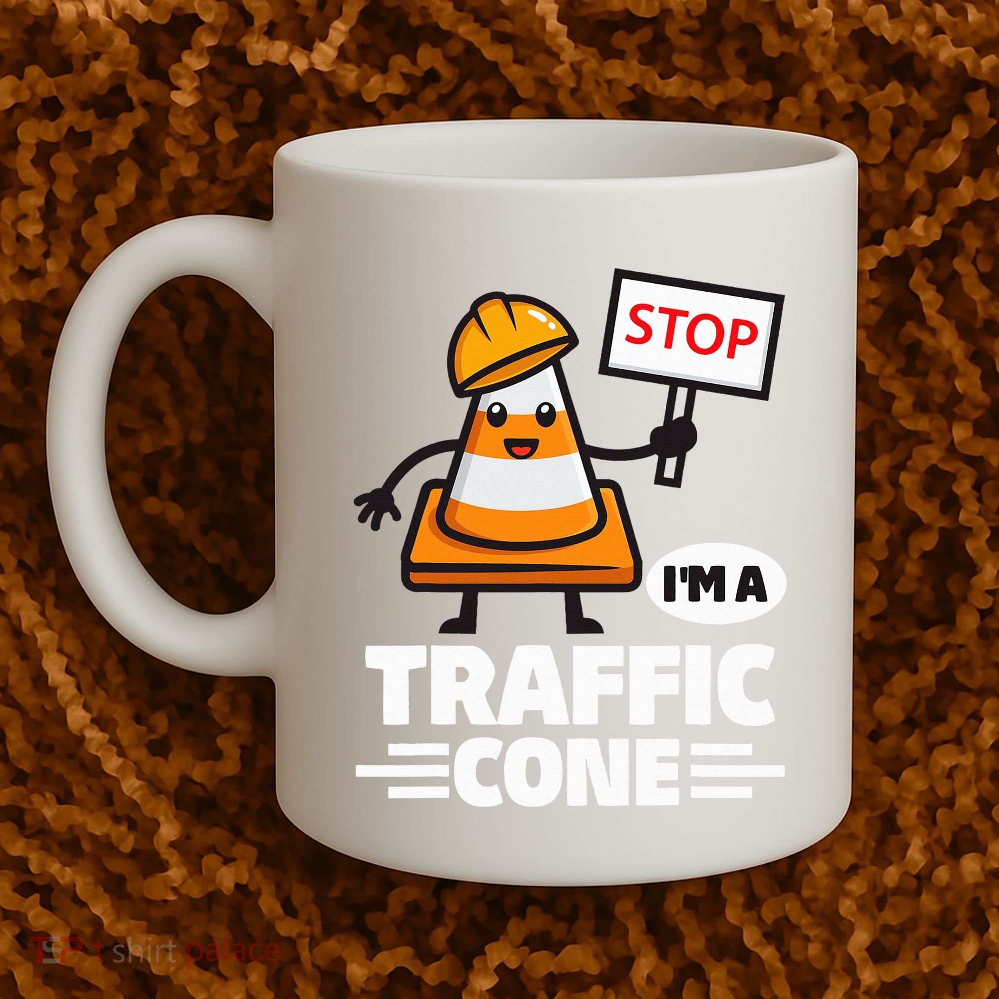 Halloween Traffic Cone Costume IM A Traffic Cone Coffee Mug