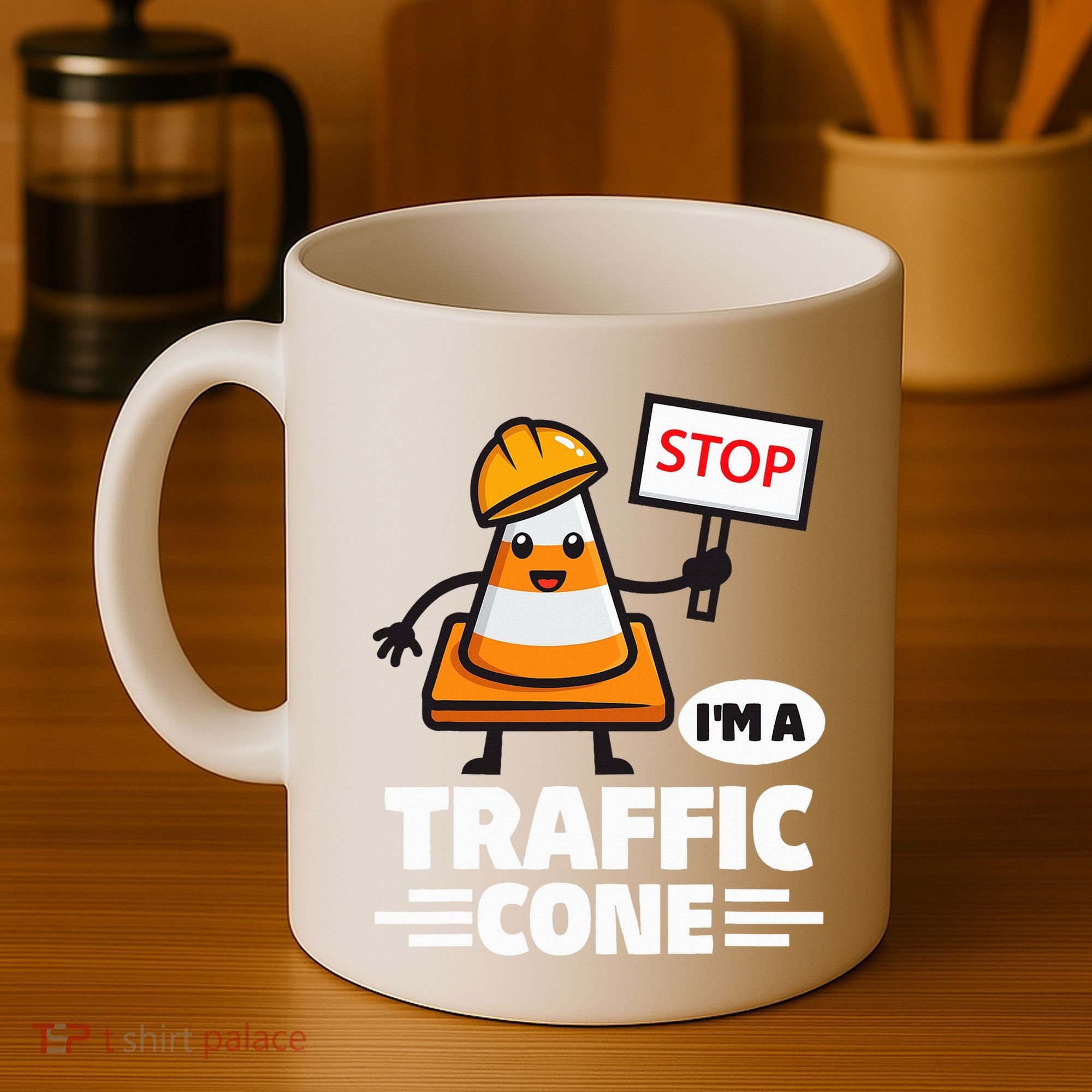 Halloween Traffic Cone Costume IM A Traffic Cone Coffee Mug