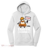 Halloween Traffic Cone Costume IM A Traffic Cone Women's Hoodie thumb 0