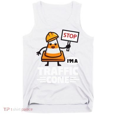 Halloween Traffic Cone Costume IM A Traffic Cone Tank Top