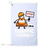Halloween Traffic Cone Costume IM A Traffic Cone Golf Towel thumb 0