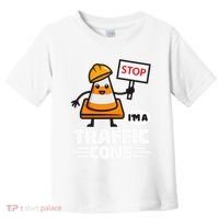 Halloween Traffic Cone Costume IM A Traffic Cone Toddler T-Shirt thumb 0