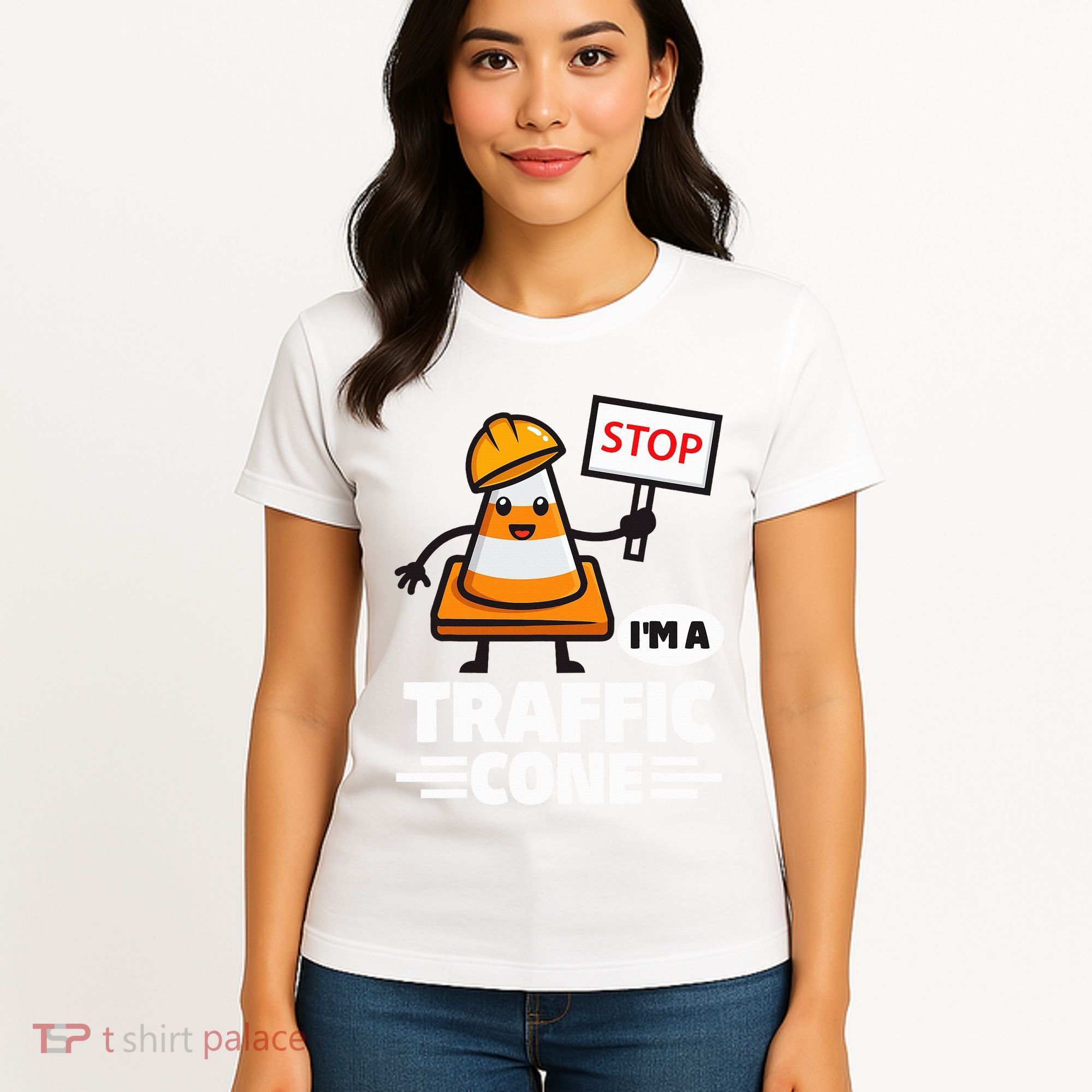 Halloween Traffic Cone Costume IM A Traffic Cone Women's T-Shirt