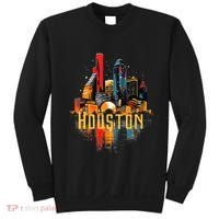 Houston Texas City Downtown Skyline Texas Hou Sweatshirt thumb 0