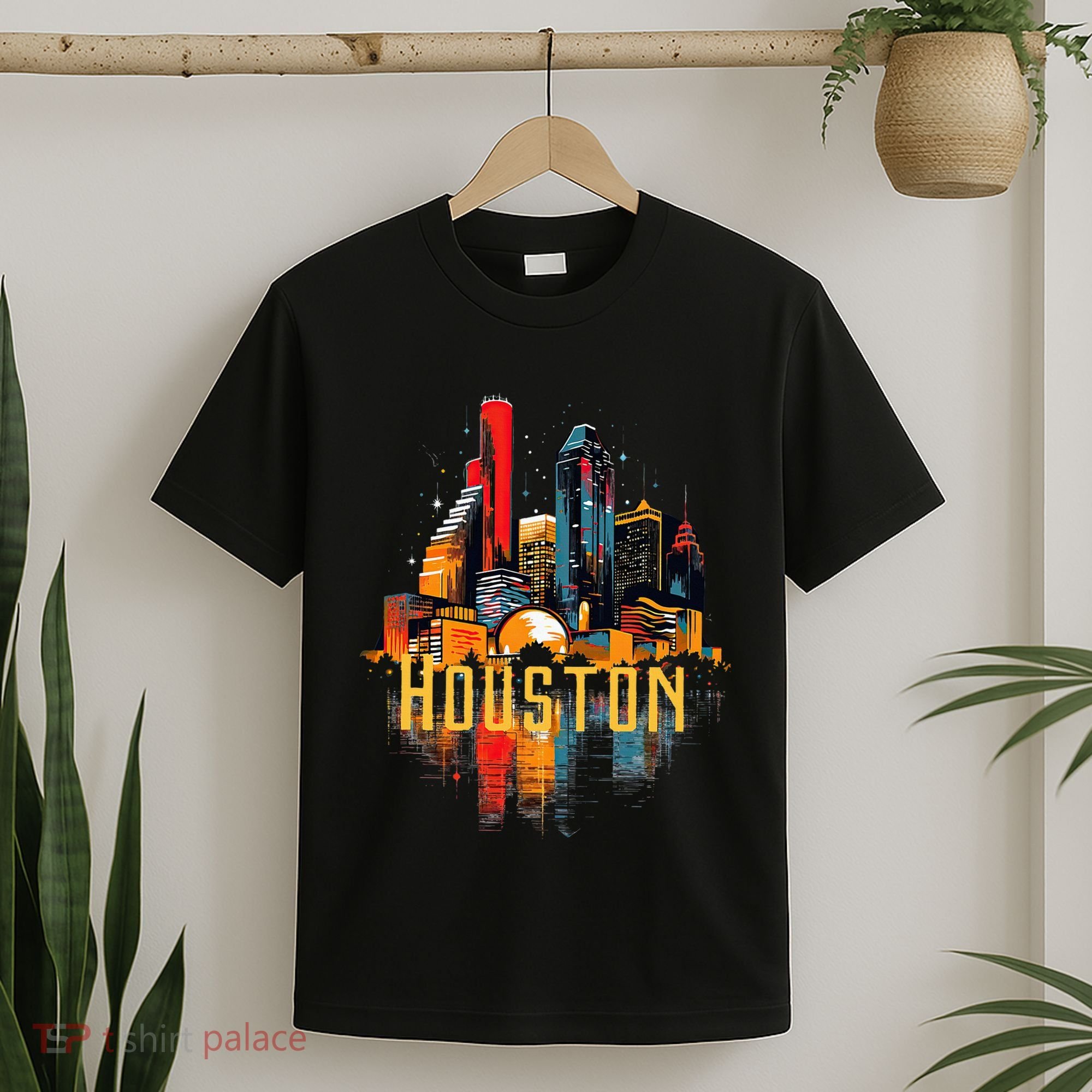 Houston Texas City Downtown Skyline Texas Hou T-Shirt