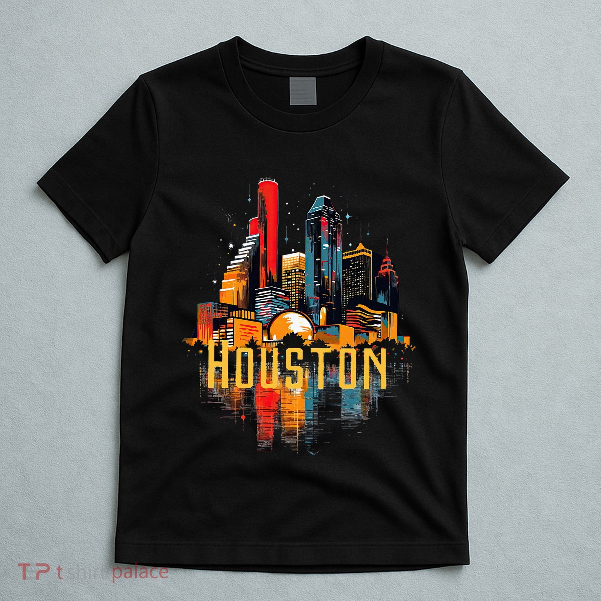 Houston Texas City Downtown Skyline Texas Hou T-Shirt