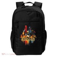 Houston Texas City Downtown Skyline Texas Hou Backpack thumb 0