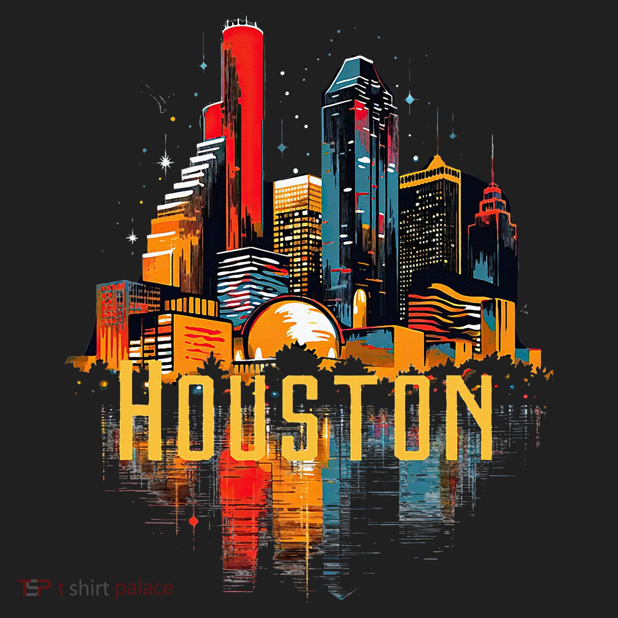 Houston Texas City Downtown Skyline Texas Hou Tumbler