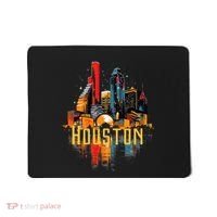 Houston Texas City Downtown Skyline Texas Hou Mousepad thumb 0