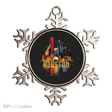 Houston Texas City Downtown Skyline Texas Hou Ornament
