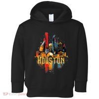 Houston Texas City Downtown Skyline Texas Hou Toddler Hoodie thumb 0
