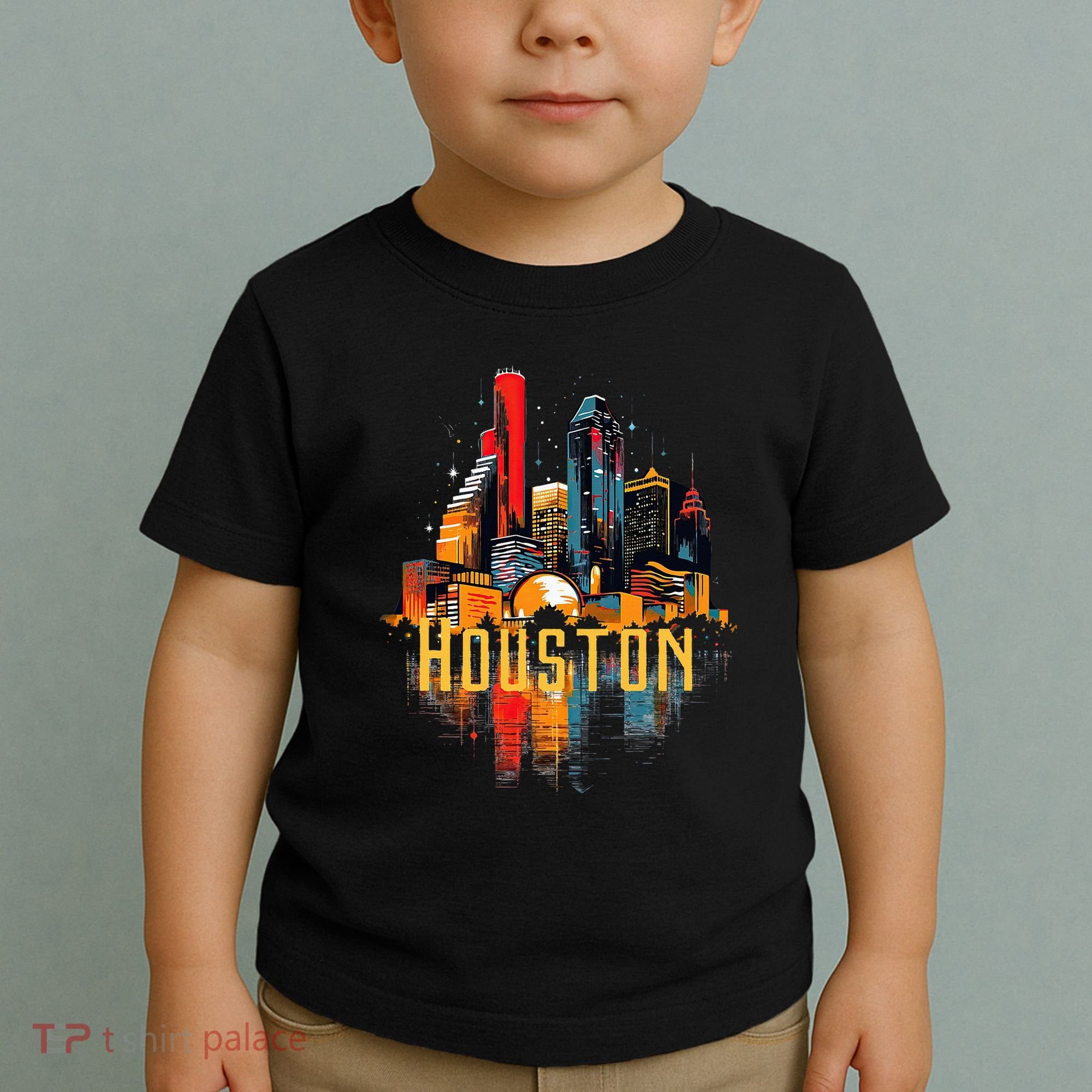 Houston Texas City Downtown Skyline Texas Hou Toddler T-Shirt