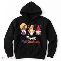Halloween Thanksgiving Christmas Holiday Gnomes Hoodie thumb 0