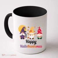 Halloween Thanksgiving Christmas Holiday Gnomes Coffee Mug thumb 0