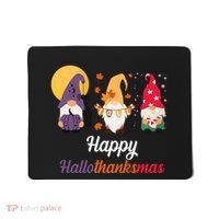 Halloween Thanksgiving Christmas Holiday Gnomes Mousepad thumb 0