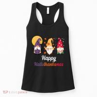 Halloween Thanksgiving Christmas Holiday Gnomes Women's Tank Top thumb 0