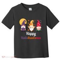 Halloween Thanksgiving Christmas Holiday Gnomes Toddler T-Shirt thumb 0