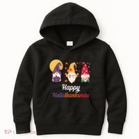 Halloween Thanksgiving Christmas Holiday Gnomes Kids Hoodie thumb 0