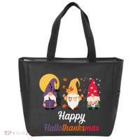 Halloween Thanksgiving Christmas Holiday Gnomes Tote Bag thumb 0