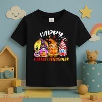 Halloween Thanksgiving Christmas Happy HalloThanksMas Gnomes Toddler T-Shirt thumb 3