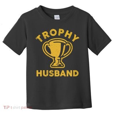 Husband Trophy Cup Vintage Retro Design Father's Day Gift Toddler T-Shirt
